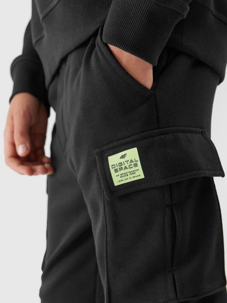 Spodnie dresowe dziecięce 4F 4FJAW23TTROM415-20S