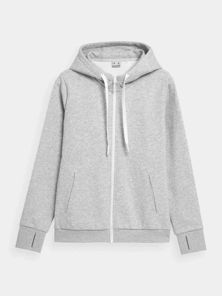 Bluza damska z kapturem rozpinana 4F H4Z22-BLD353-27M