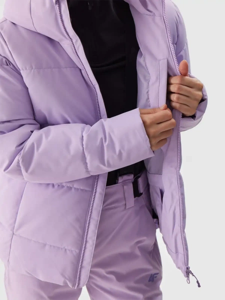 Kurtka damska zimowa puchowa narciarska 4F 4FWAW24TTJAF573-52S