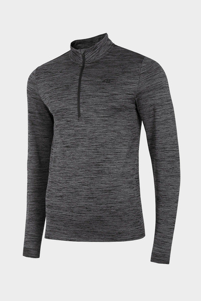 Bluza męska z kapturem rozpinana polarowa 4F H4Z20-BIMD033-23M