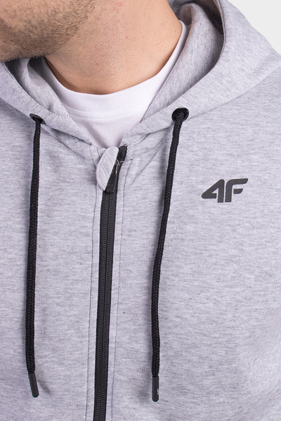 Bluza męska z kapturem rozpinana 4F H4L20-BLM003-27M