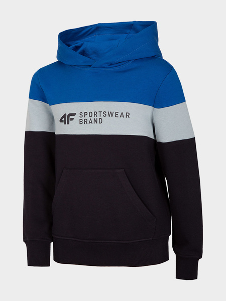 Bluza dziecięca z kapturem 4F JUNIOR HJL22-JBLM003-30S
