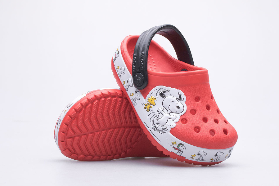 Chodaki CROCS SNOOPY CLOG KIDS 206176-8C1