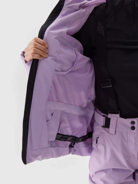 Kurtka damska zimowa puchowa narciarska 4F 4FWAW24TTJAF573-52S