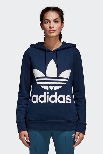 Bluza damska z kapturem adidas TREFOIL HOODIE CE2410