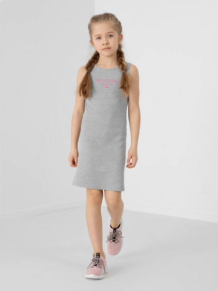 Sukienka dziewczęca 4F JUNIOR HJL22-JSUDD003-27M