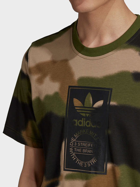 Koszulka męska adidas CAMO AOP TONGUE GN1863