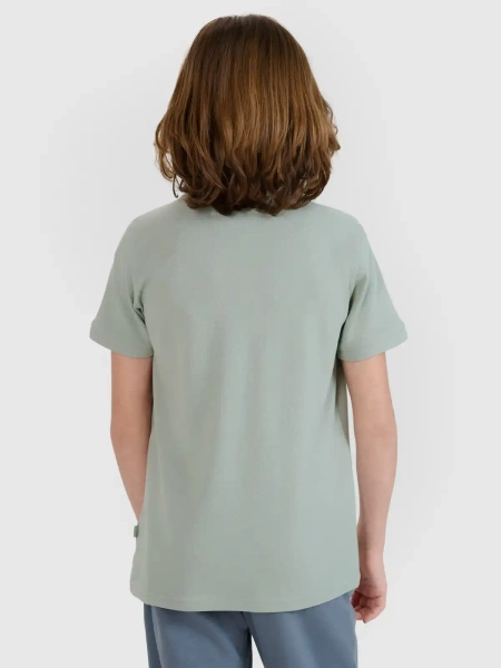 Koszulka dziecięca polo 4F 4FJWMM00TPTSU513-41S