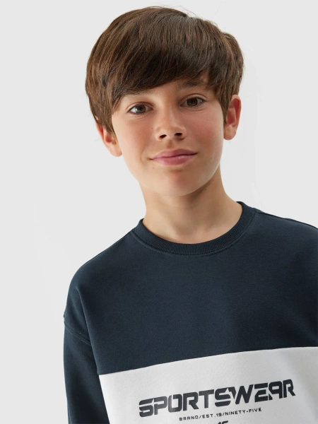 Bluza dziecięca 4F 4FJAW23TSWSM630-43S 