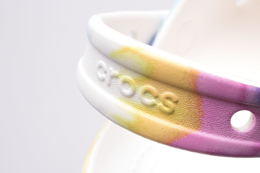 Chodaki Crocs GRAPHIC CLOG WEDGE W 207151-94S