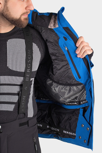 Kurtka męska BERGSON RACE-X BLUE BRG00036