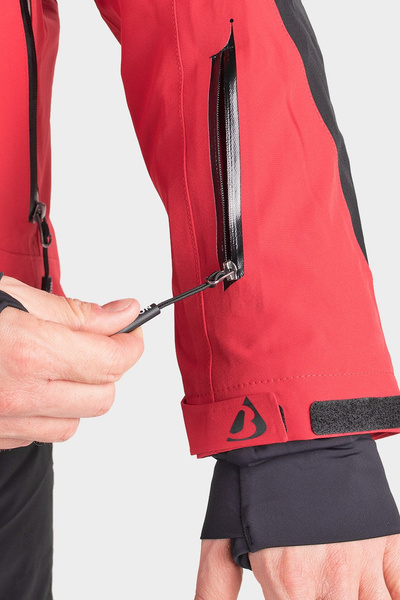 Kurtka męska BERGSON RACE-X RED BRG00036