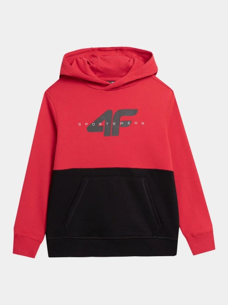 Bluza dziecięca z kapturem 4F 4FJAW23TSWSM628-62S