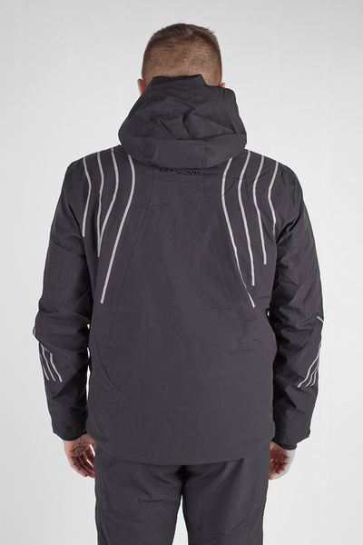 Kurtka męska BERGSON RACE-X BLACK BRG00036