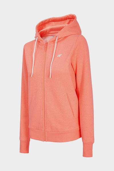 Bluza damska z kapturem rozpinana 4F NOSH4-BLD004-64M