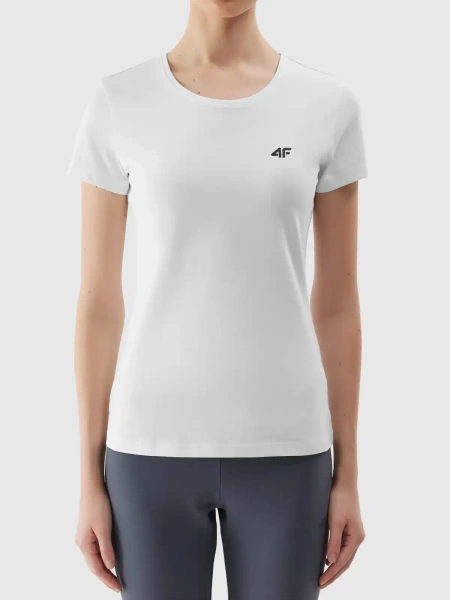Koszulka damska 4F 4FWSS24TTSHF1161-10S