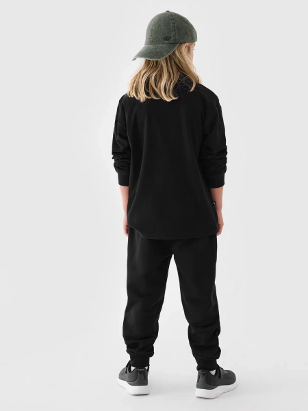 Spodnie dresowe dziecięce 4F 4FJWMM00TTROM0811-20S
