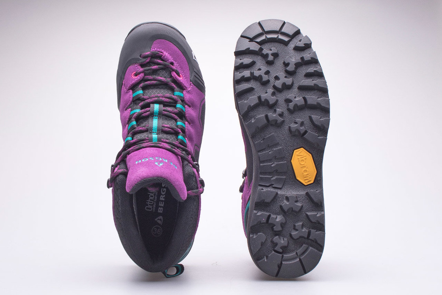 Buty damskie trekkingowe BERGSON NYIKA PURPLE HIGH STX