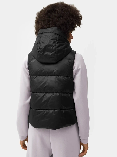 Kurtka damska puchowa bezrękawnik 4F 4FWSS24TVJAF112-20S 