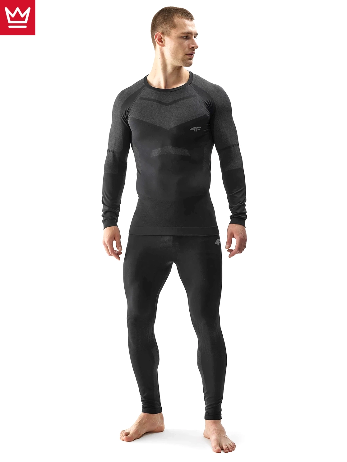Bielizna termoaktywna męska 4F 4FWAW24USEAM246-20S