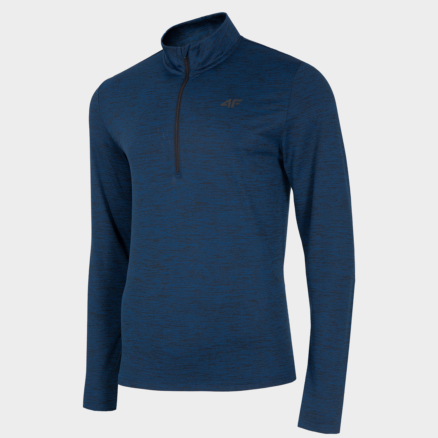 Bluza męska z kapturem rozpinana polarowa 4F H4Z20-BIMD033-30M