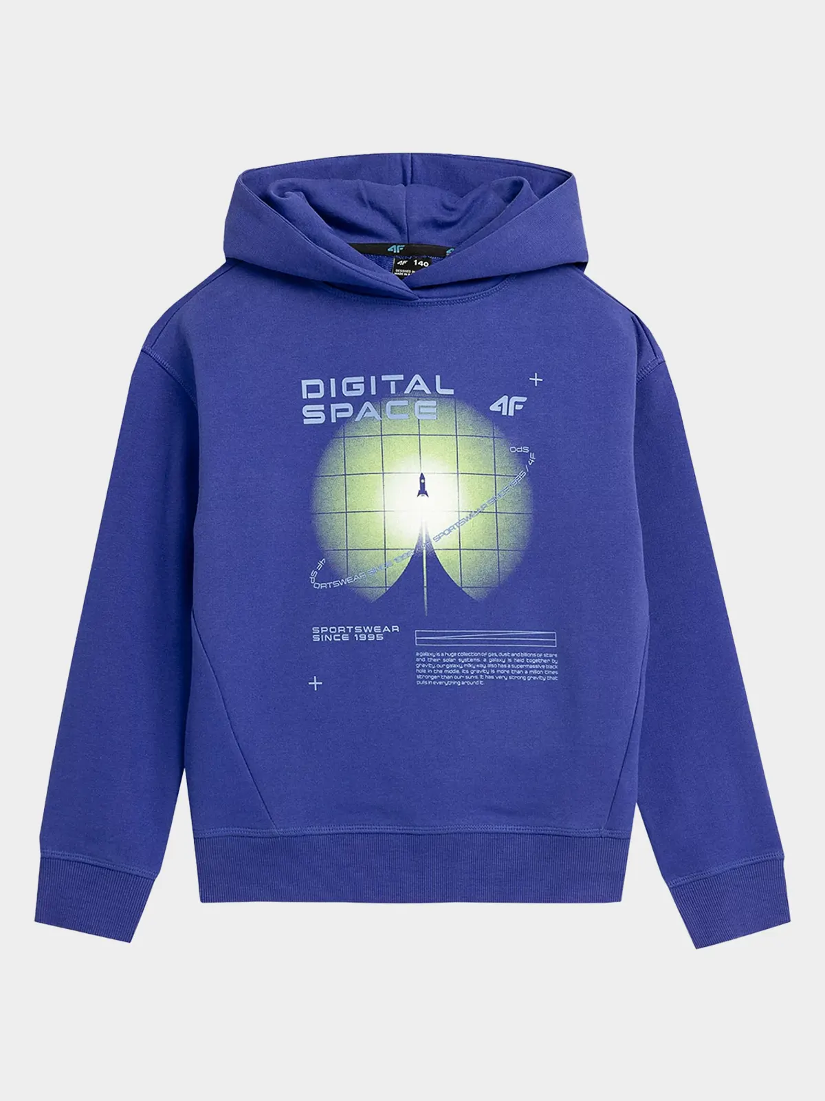 Bluza dziecięca z kapturem 4F 4FJAW23TSWSM632-36S 