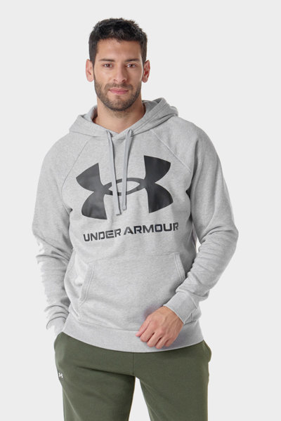 Bluza męska z kapturem UNDER ARMOUR RIVAL FLEECE 1357093-011