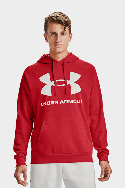 Bluza męska z kapturem Under Armour RIVAL FLEECE 1357093-608