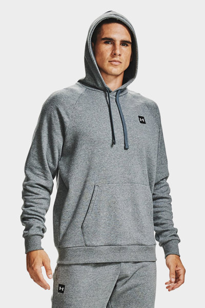 Bluza męska z kapturem Under Armour RIVAL HOODIE 1357092-012