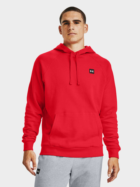 Bluza męska z kapturem Under Armour RIVAL HOODIE 1357092-600