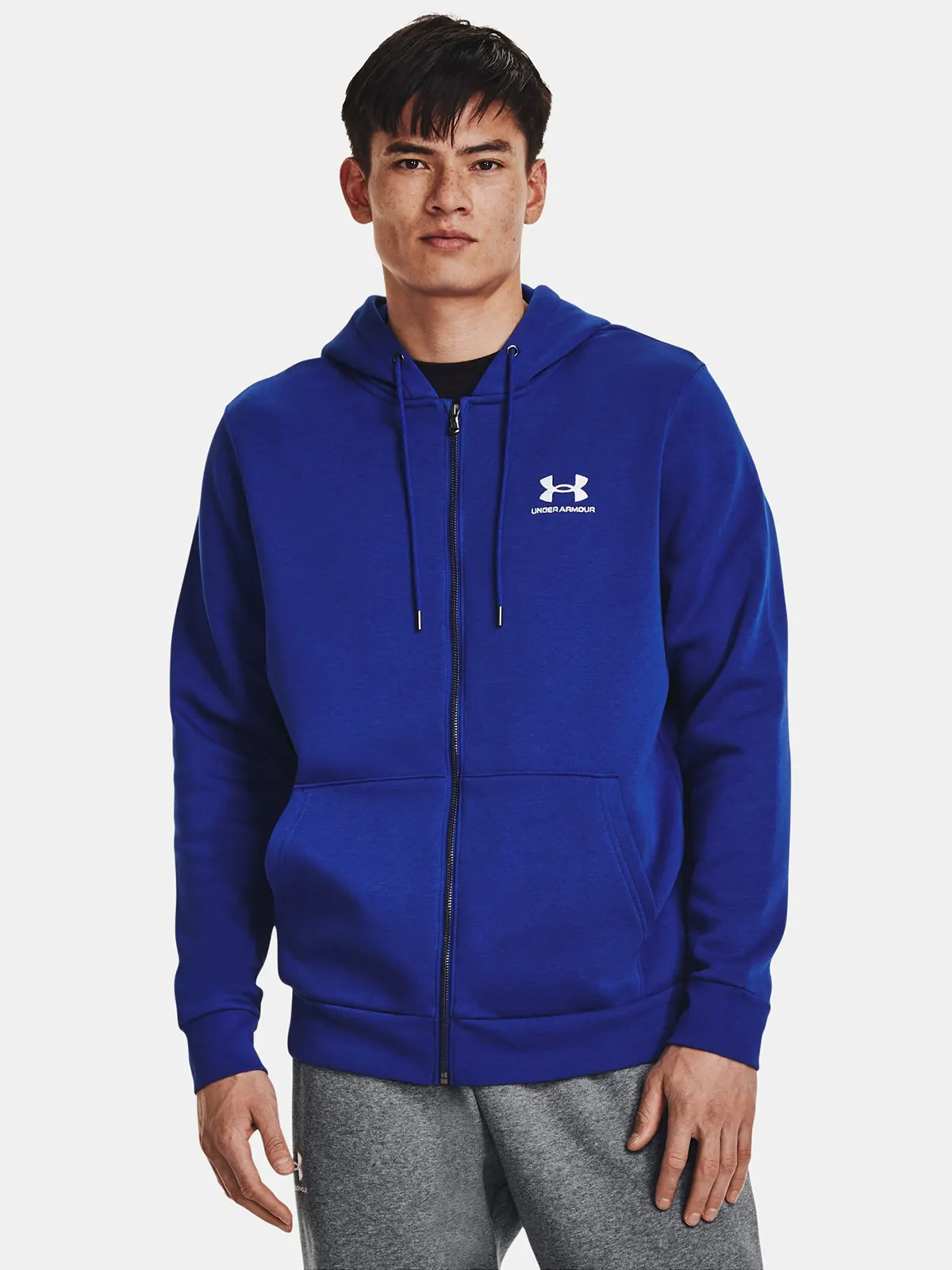 Bluza męska z kapturem rozpinana UNDER ARMOUR 1373881-400 