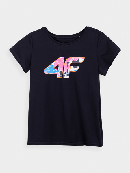 Koszulka dziecięca 4F HJL21-JTSD015A-31S