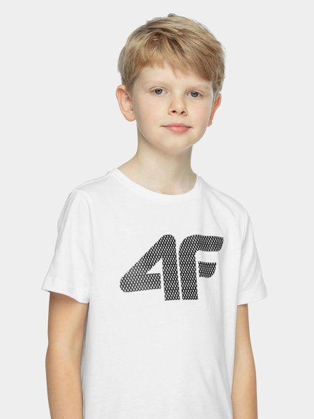 Koszulka dziecięca 4F HJZ21-JTSM001C-10S