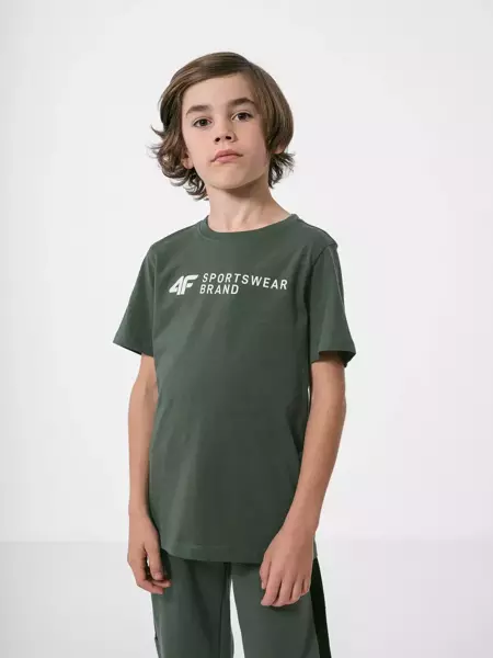 Koszulka dziecięca 4F HJZ22-JTSM003-46S