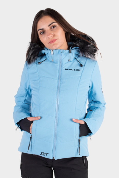 Kurtka damska BERGSON SNOWSWIFT STX BLUE BRG00039