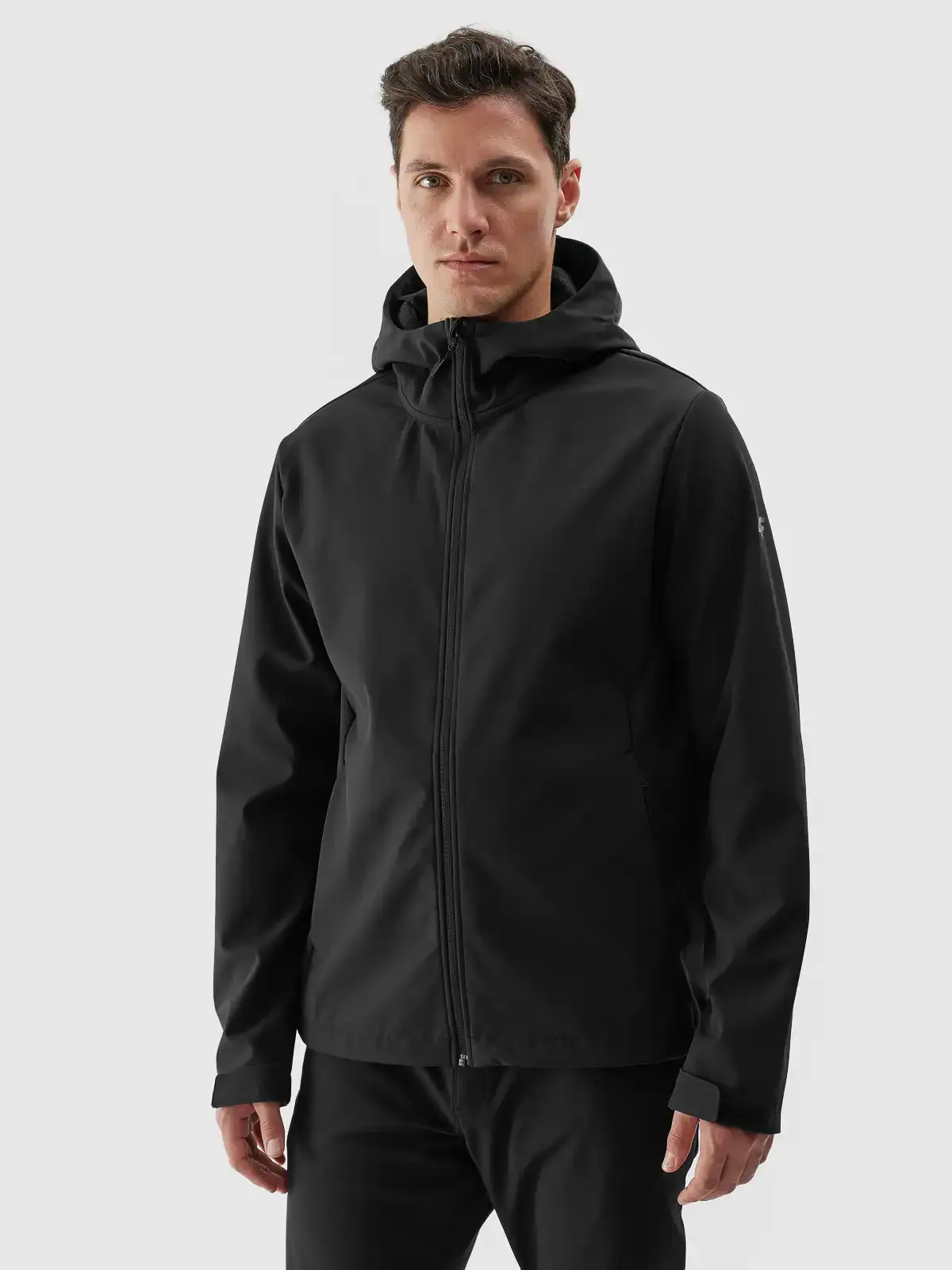 Kurtka męska softshell wiatroodporna 4F 4FWAW24TSOFM283-20S