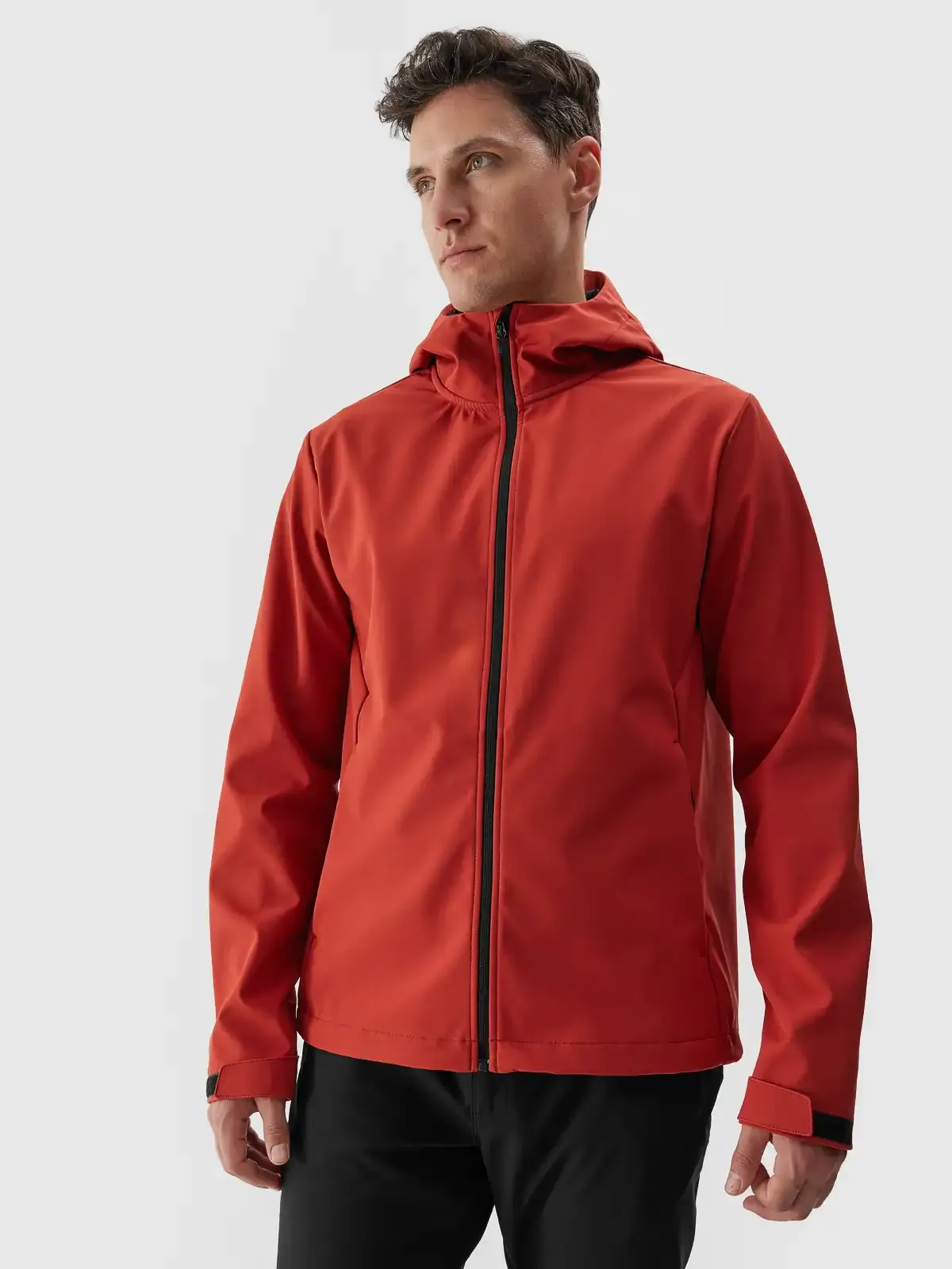 Kurtka męska softshell wiatroodporna 4F 4FWAW24TSOFM283-61S